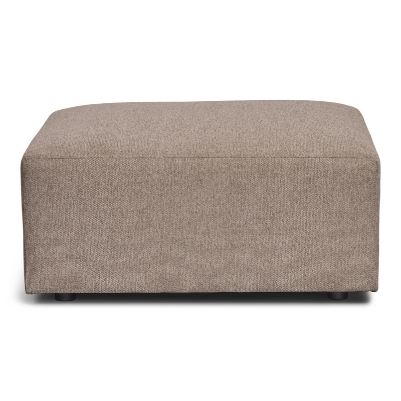 Emilia poef in zand L: 79 x D: 79 x H: 39 cm