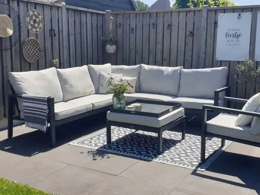Artivera Alzano hoek loungeset 4-delig