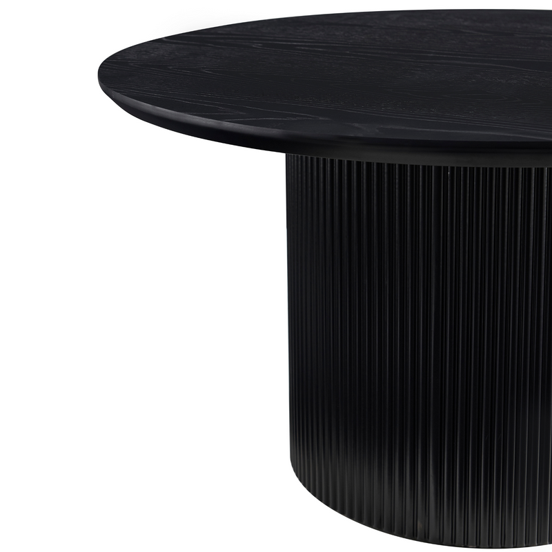 Carisma salontafel zwart Ø80 Cm