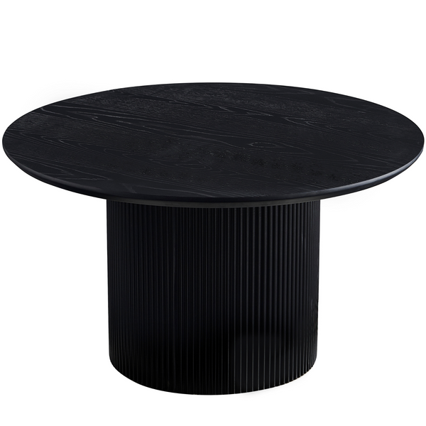 Carisma salontafel zwart Ø80 Cm