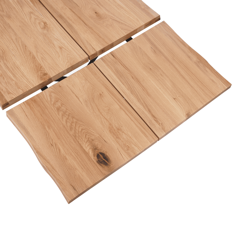 Susan/Molly/Esther - Extra Platen (2 Stuks) Voor Eikenhouten Tafelblad - Geolied Eikenhout