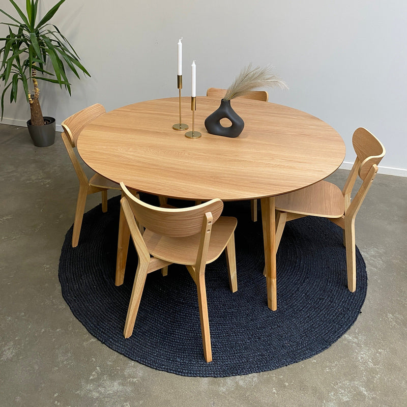 Rickie - Eikeneettafel Ø140