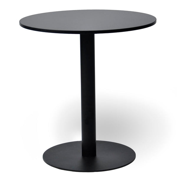 Chloe zwarte Cafétafel Ø70 cm
