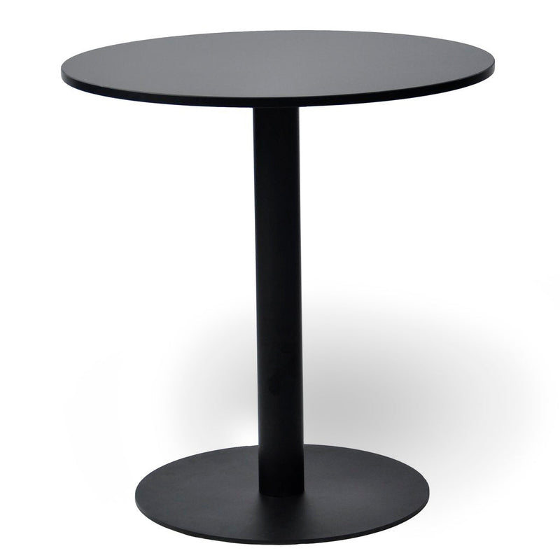 Chloe zwarte Cafétafel Ø70 cm