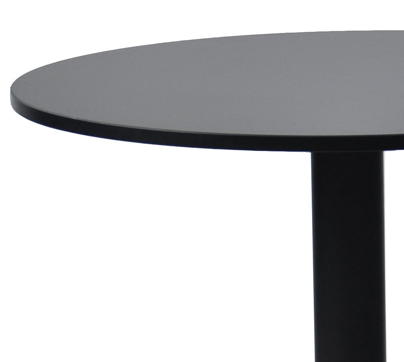 Chloe zwarte Cafétafel Ø70 cm