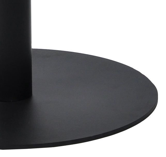 Chloe zwarte Cafétafel Ø70 cm