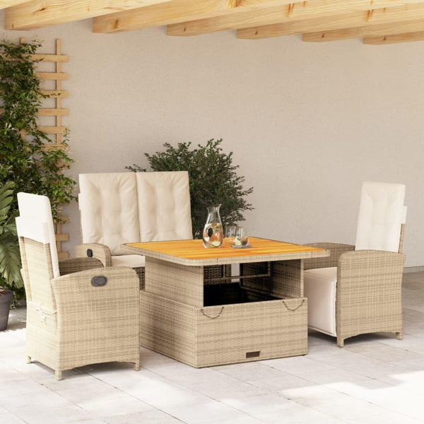 Auckland Elegante Tuinset met Kussens