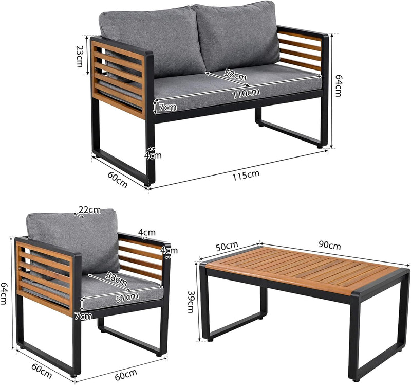 Artivera Stijlvolle Tuinlounge Set voor Buiten