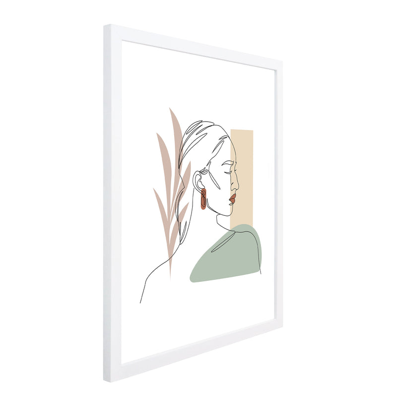 Lea - fotolijst 40*50 cm wit