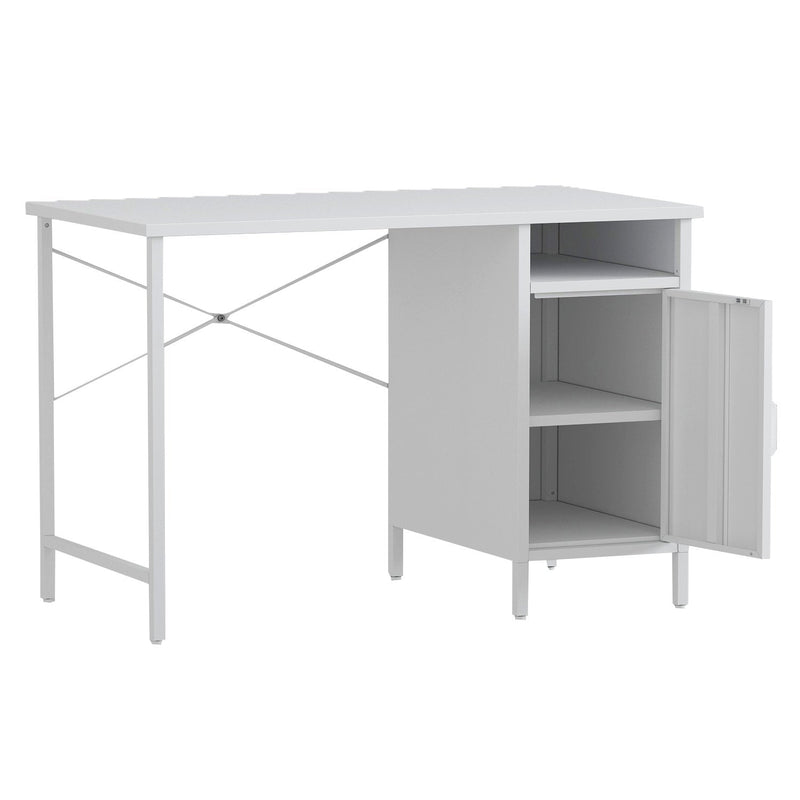 Marton bureau met kast - Wit