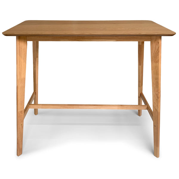 Roxby - Bartafel van gelakt eikenfineer - L: 120 B: 60 H:105 cm
