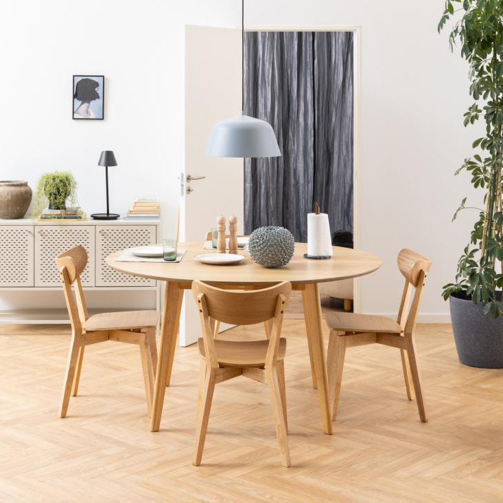 Rickie - Eikeneettafel Ø140