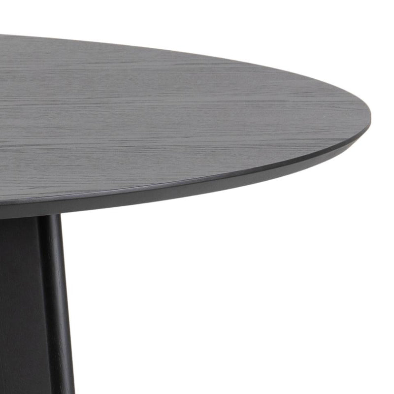 Rickie - Eettafel Zwart Ø140
