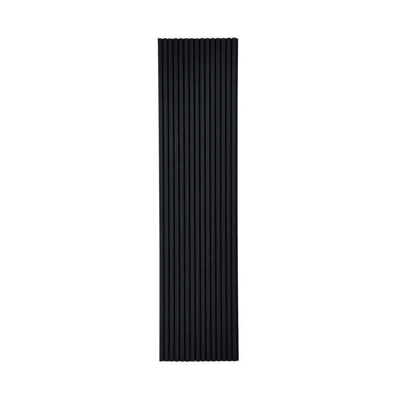 Akoestisch paneel in zwart eikenfineer 2400x520x18 mm (Prijs per stuk bij aankoop van 2)